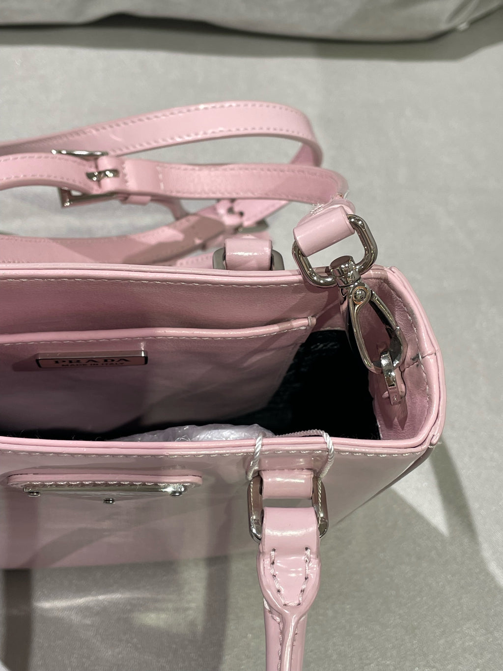 Prada Pink Tote 1BA331-ZO6-F0E18