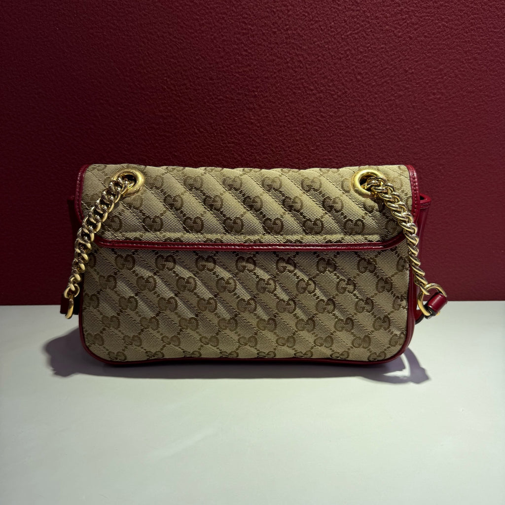Gucci Canvas Red Crossbody