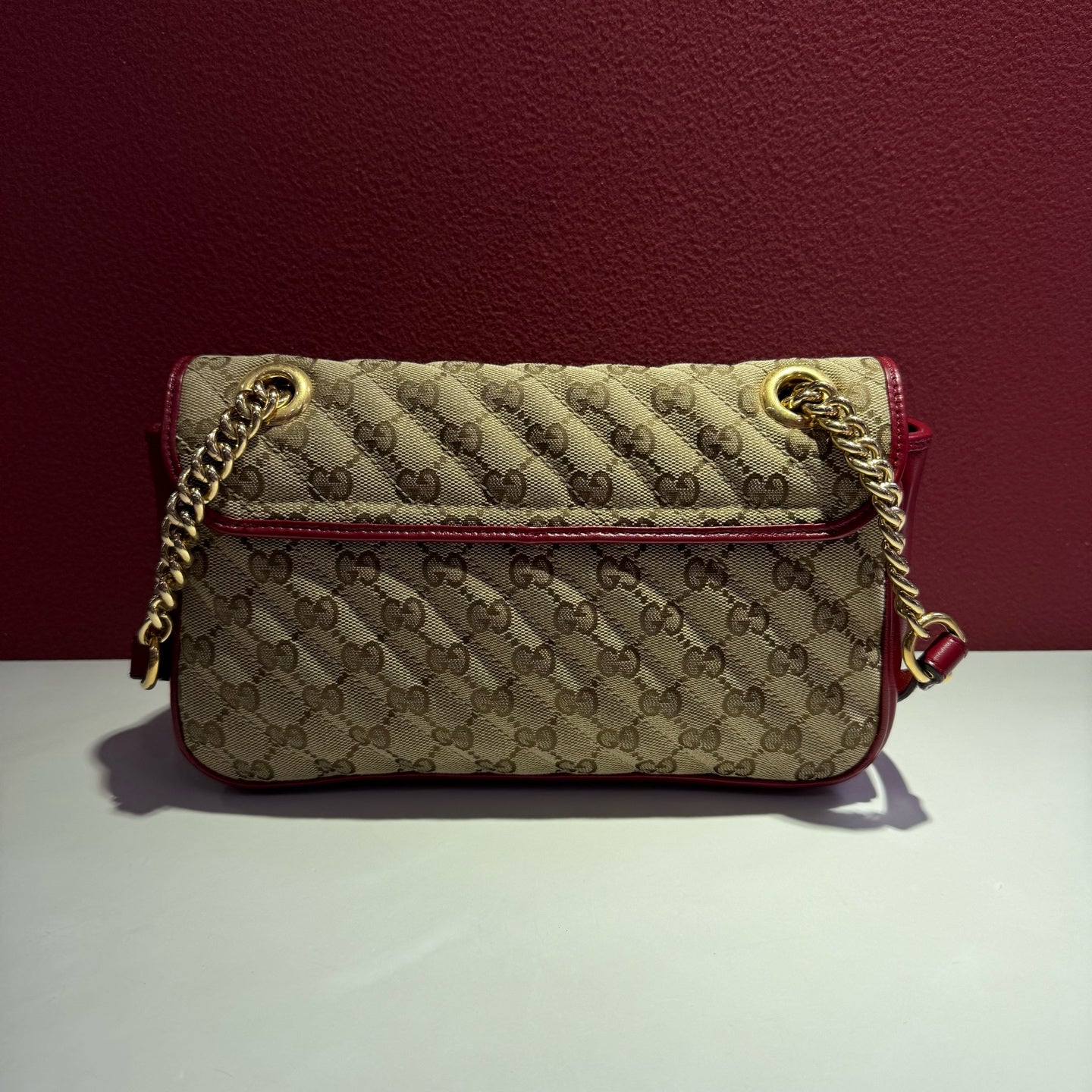 Gucci Canvas Red Crossbody