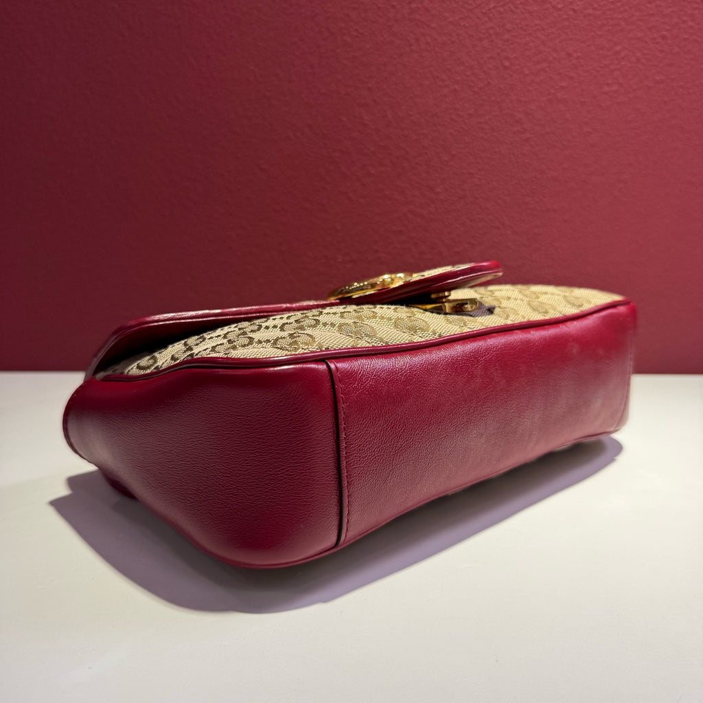 Gucci Canvas Red Crossbody