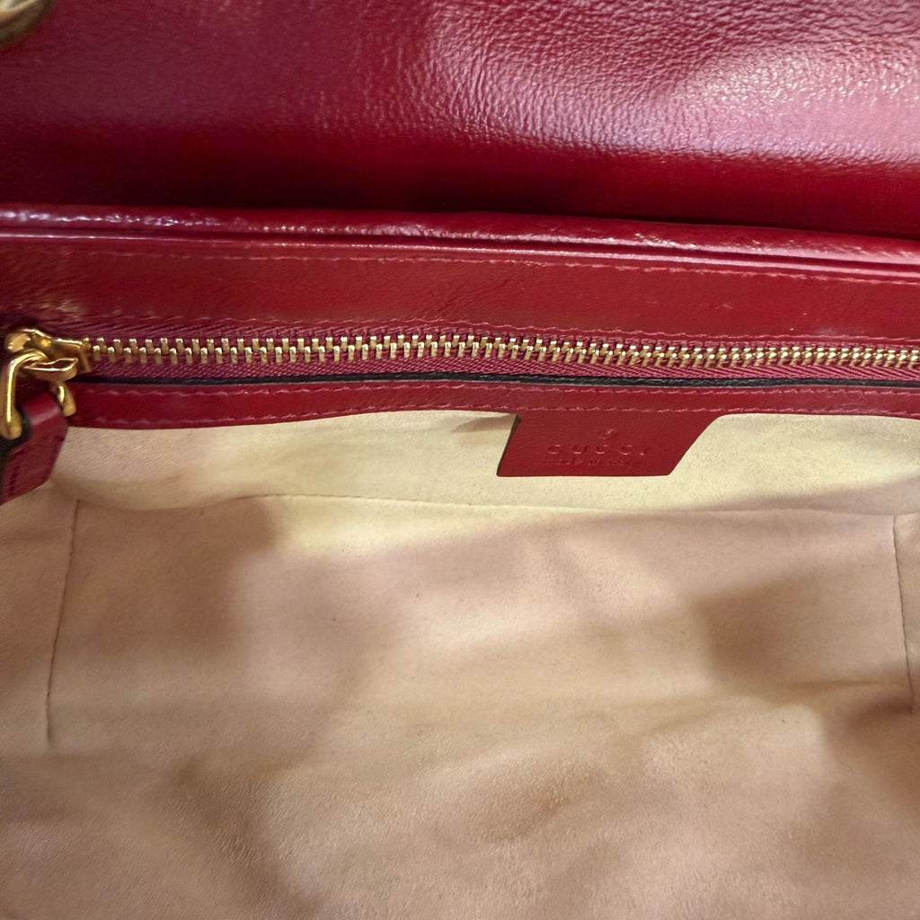Gucci Canvas Red Crossbody
