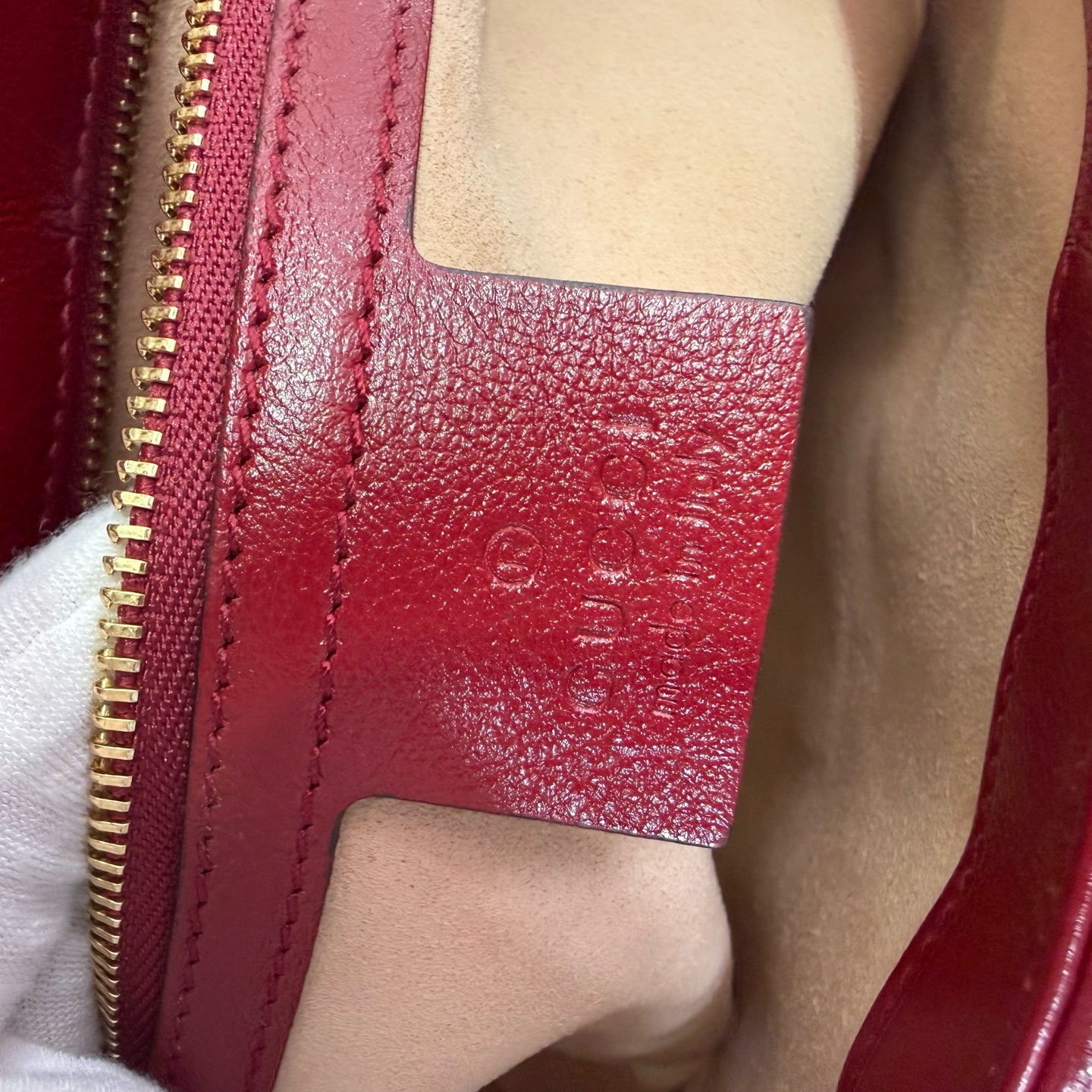 Gucci Canvas Red Crossbody