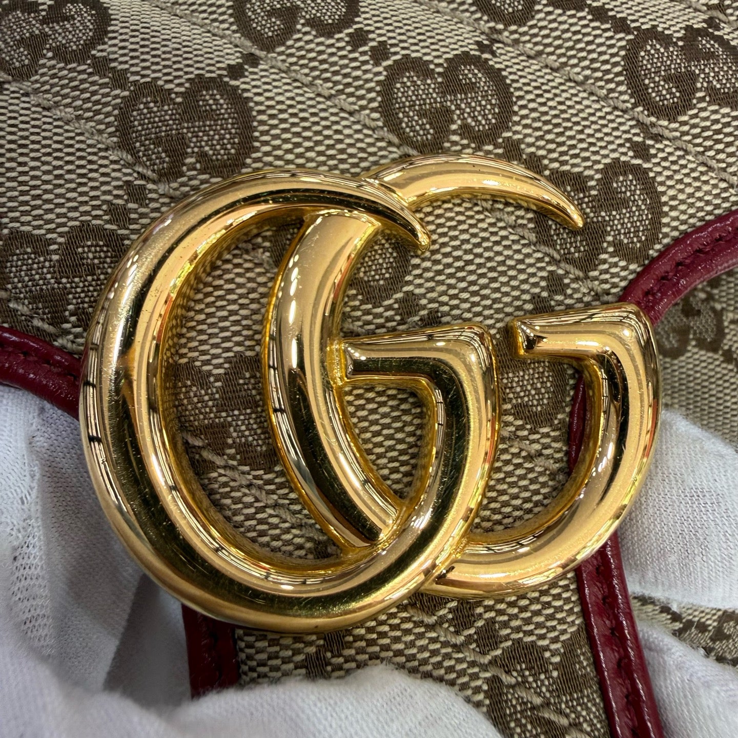 Gucci Canvas Red Crossbody