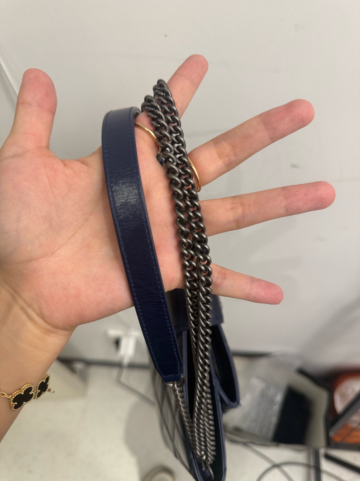 Chanel Navy Crossbody