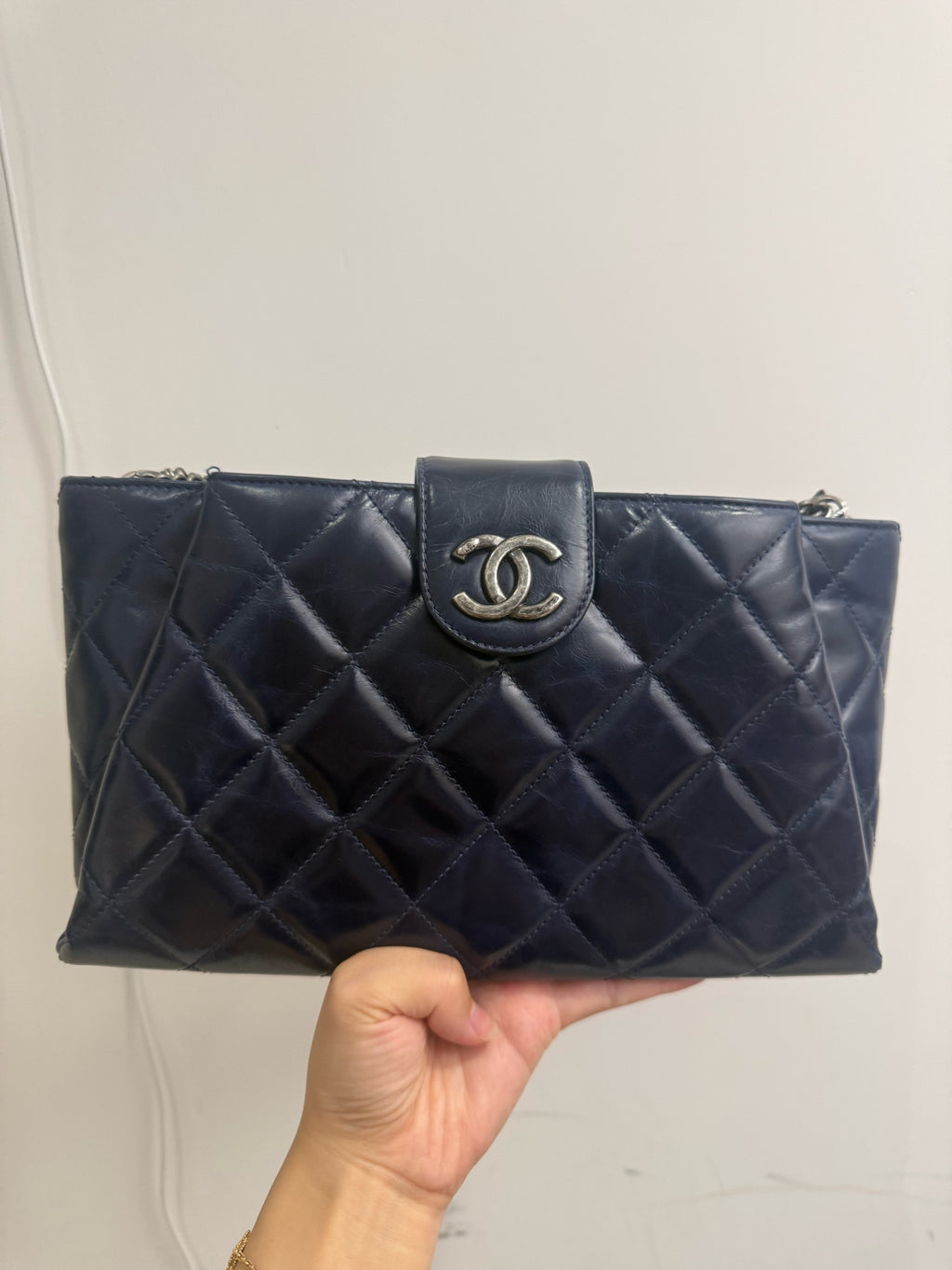 Chanel Navy Crossbody
