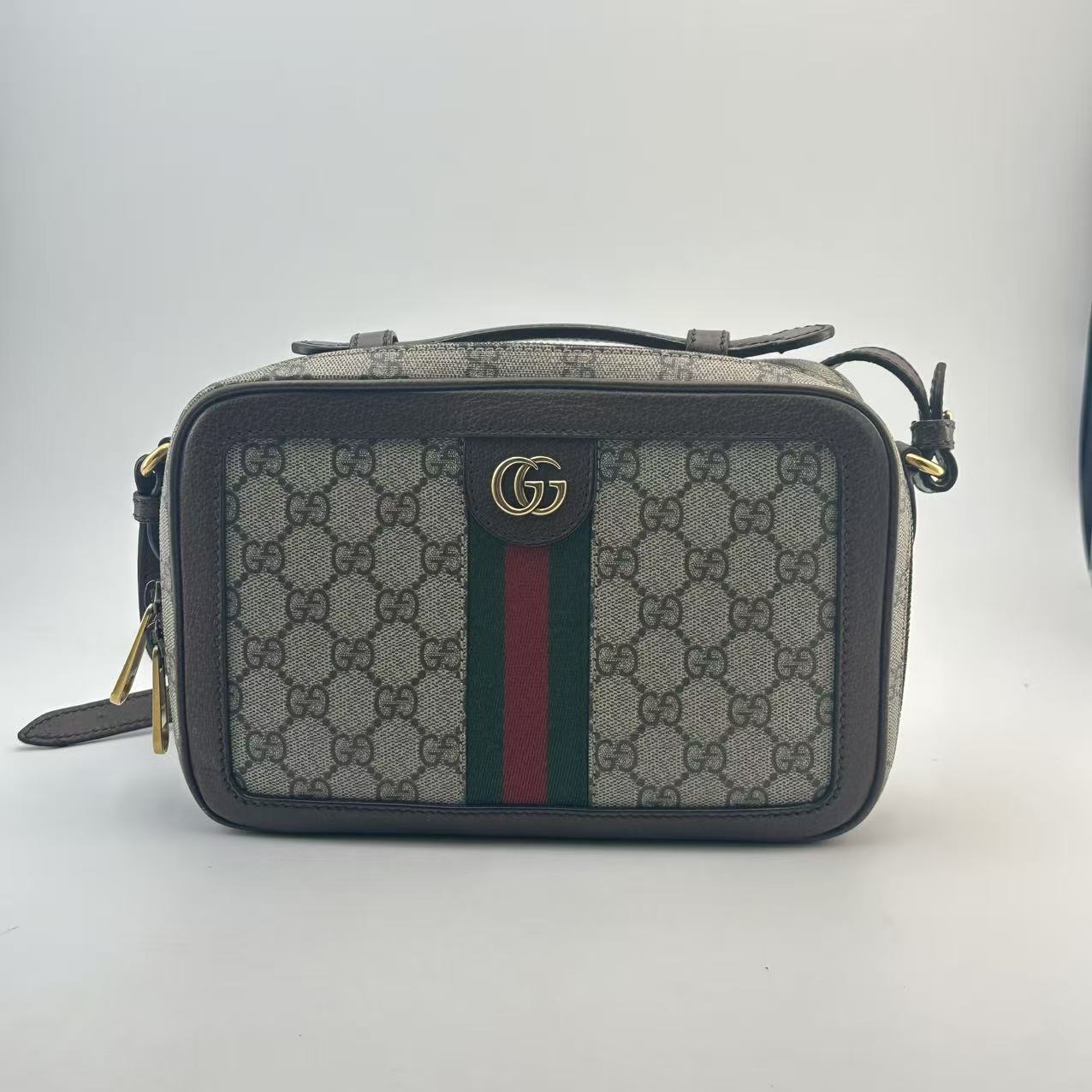 Gucci Canvas Messenger Bag