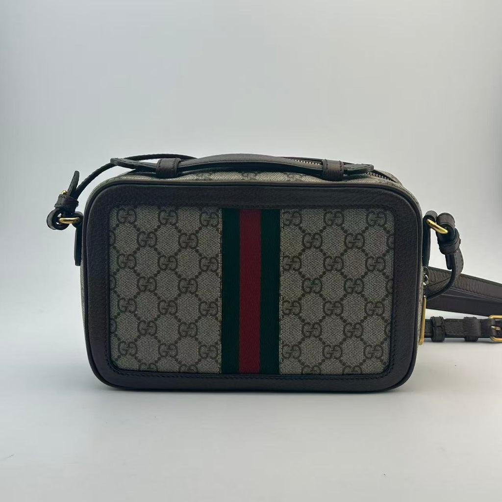Gucci Canvas Messenger Bag