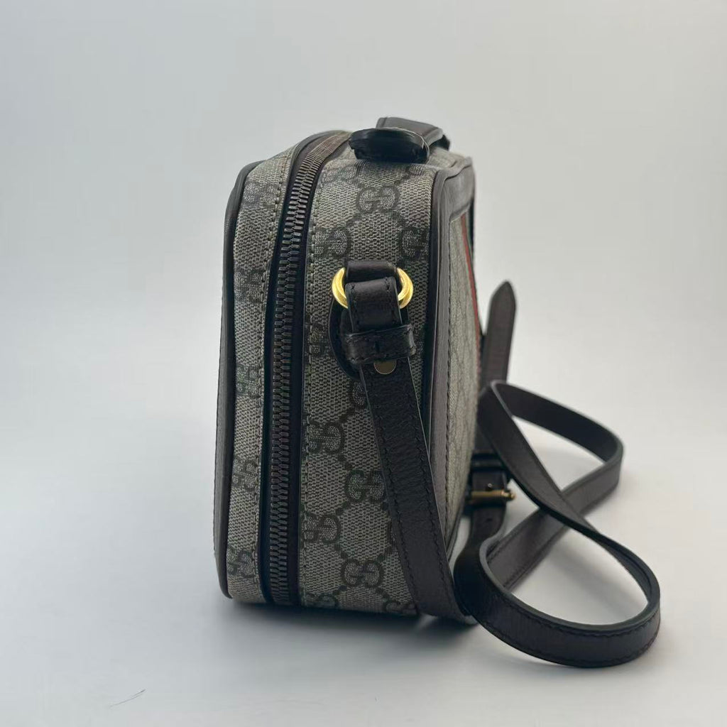 Gucci Canvas Messenger Bag