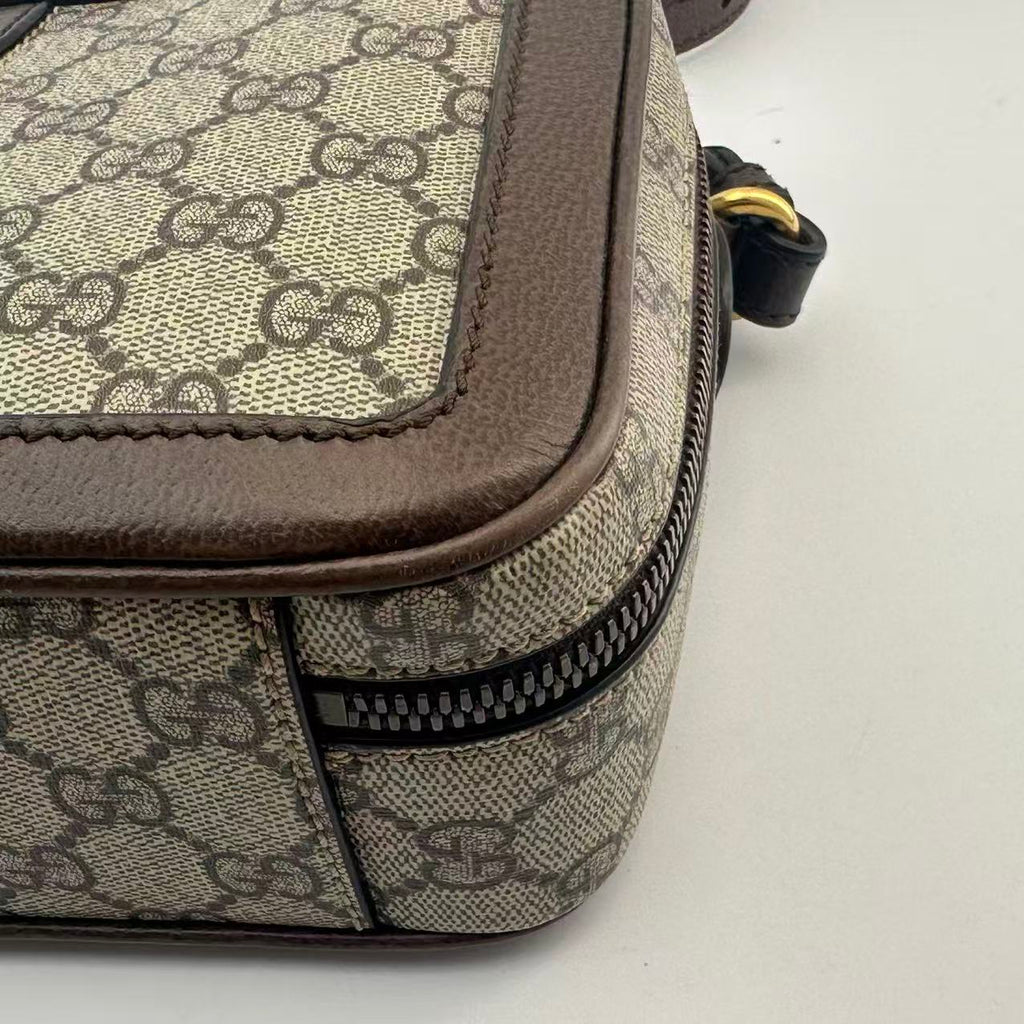 Gucci Canvas Messenger Bag