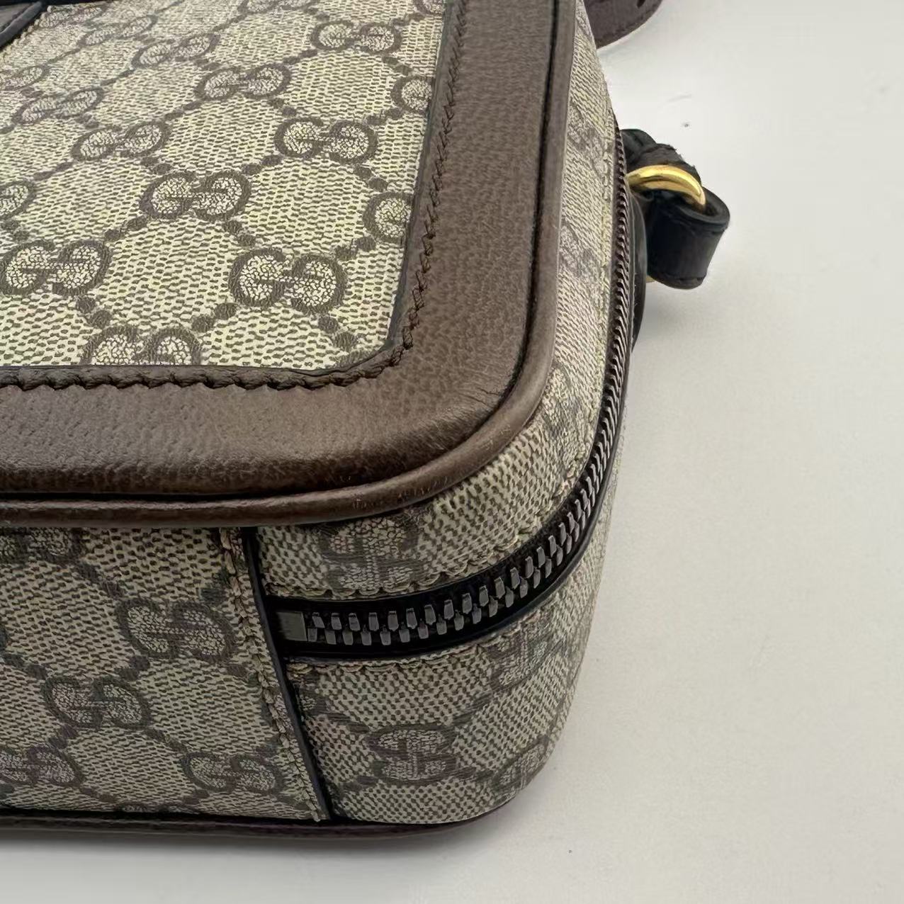 Gucci Canvas Messenger Bag