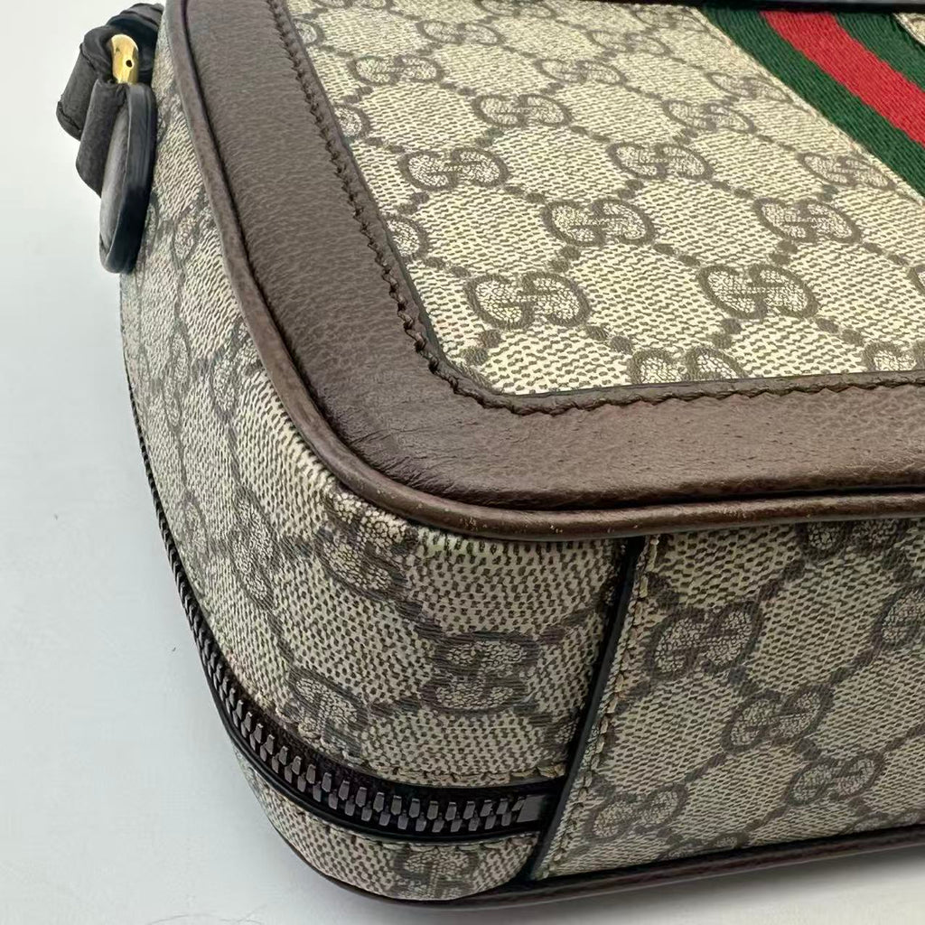 Gucci Canvas Messenger Bag