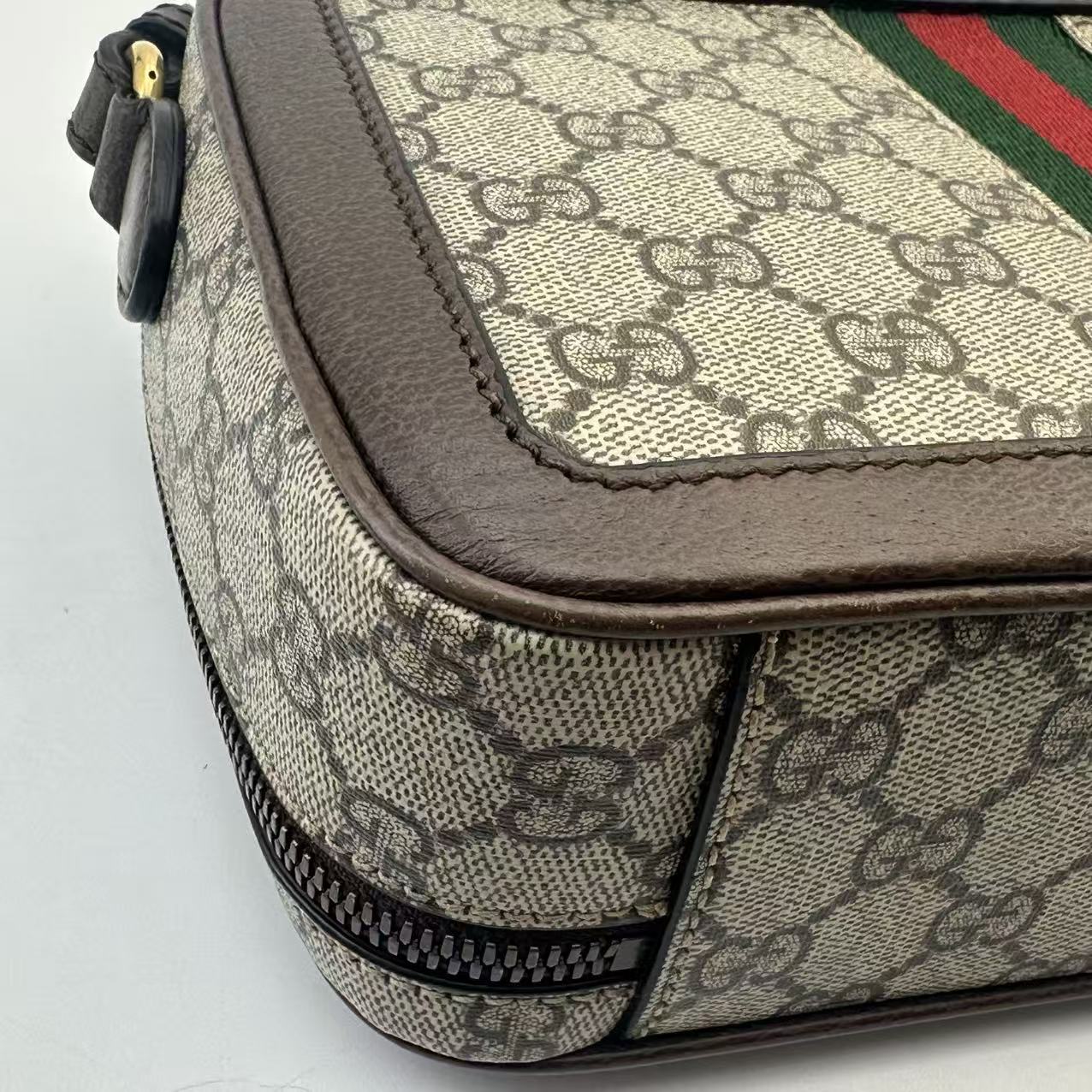 Gucci Canvas Messenger Bag