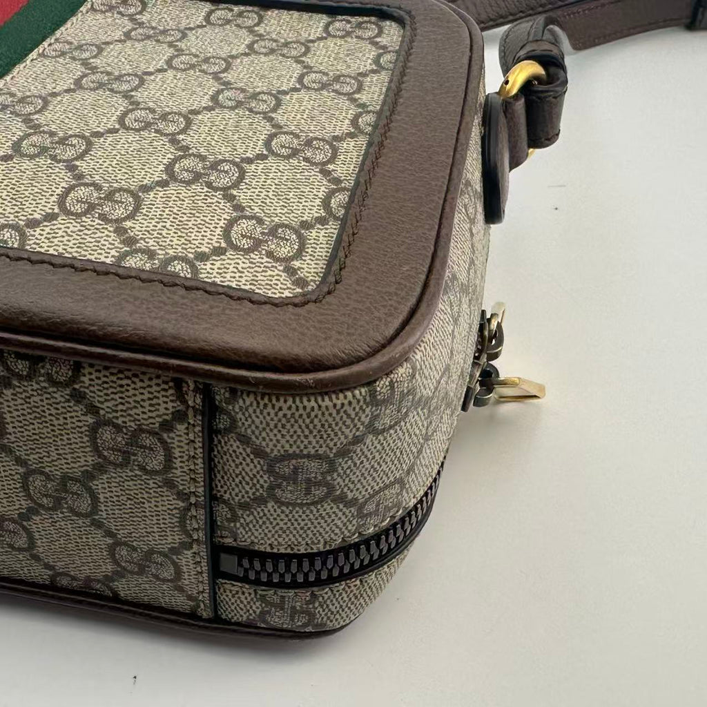 Gucci Canvas Messenger Bag