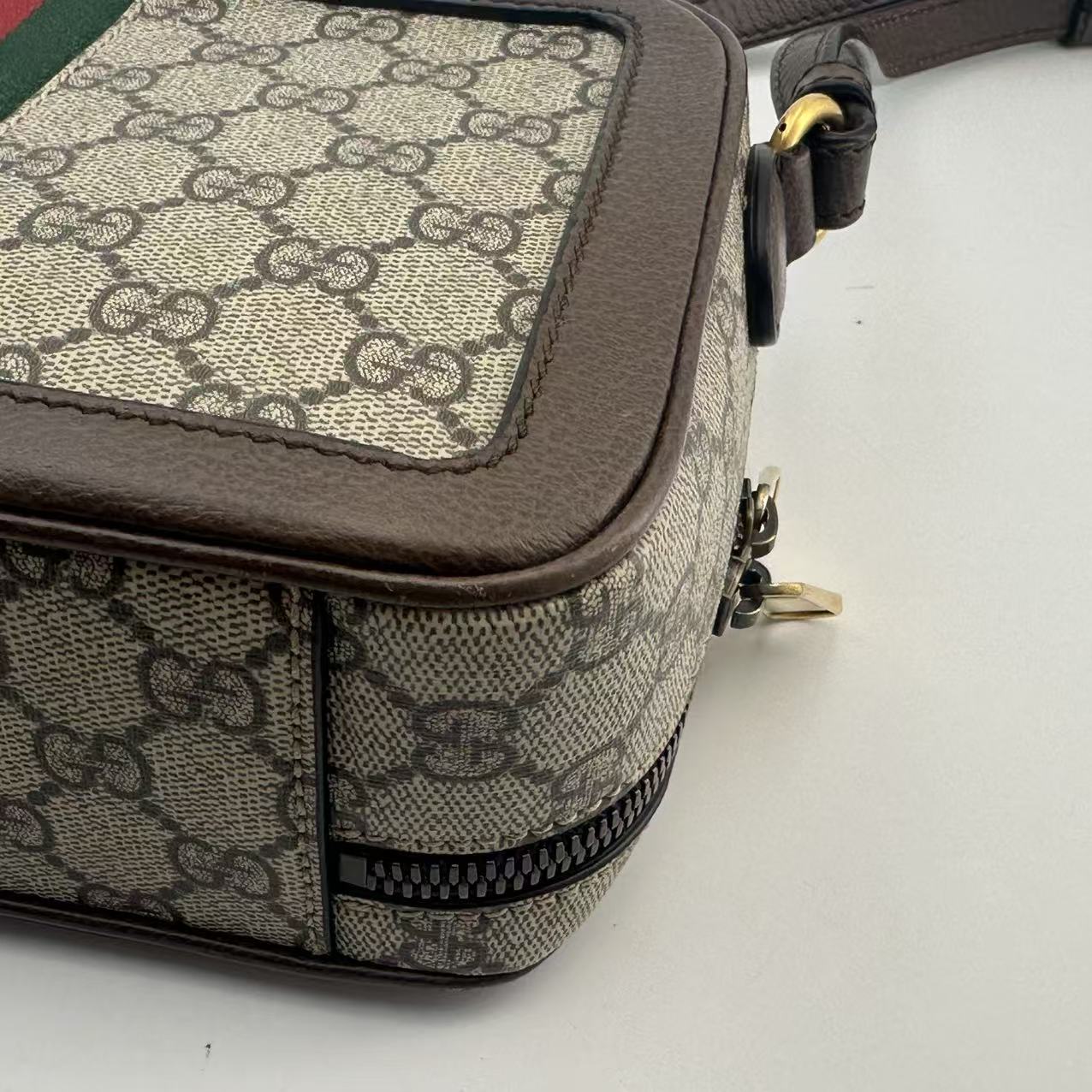 Gucci Canvas Messenger Bag