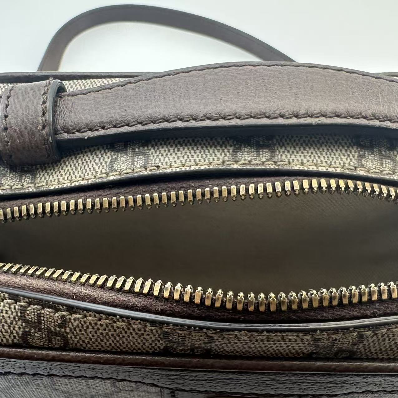 Gucci Canvas Messenger Bag