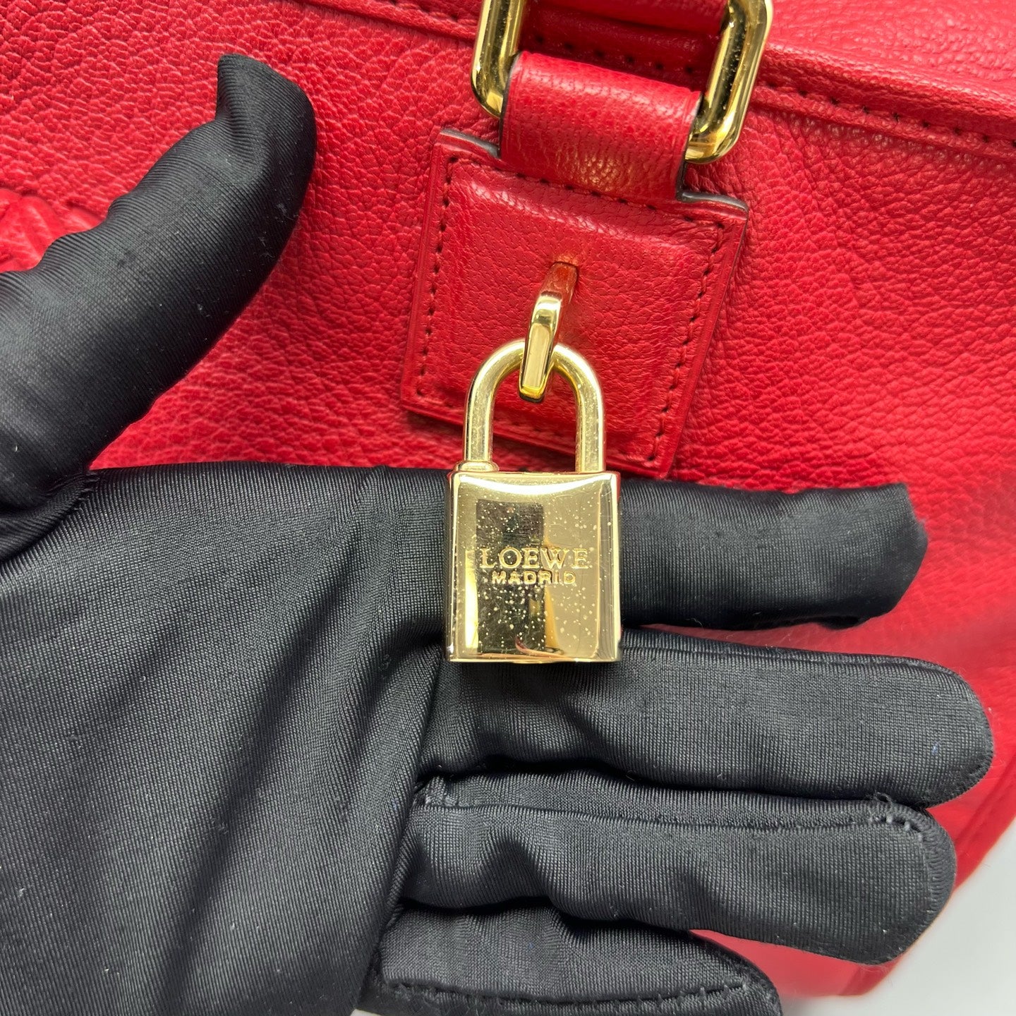 Loewe Red Satchel