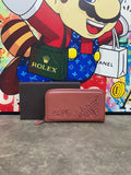 Bottega Veneta Leather Brown Clutch