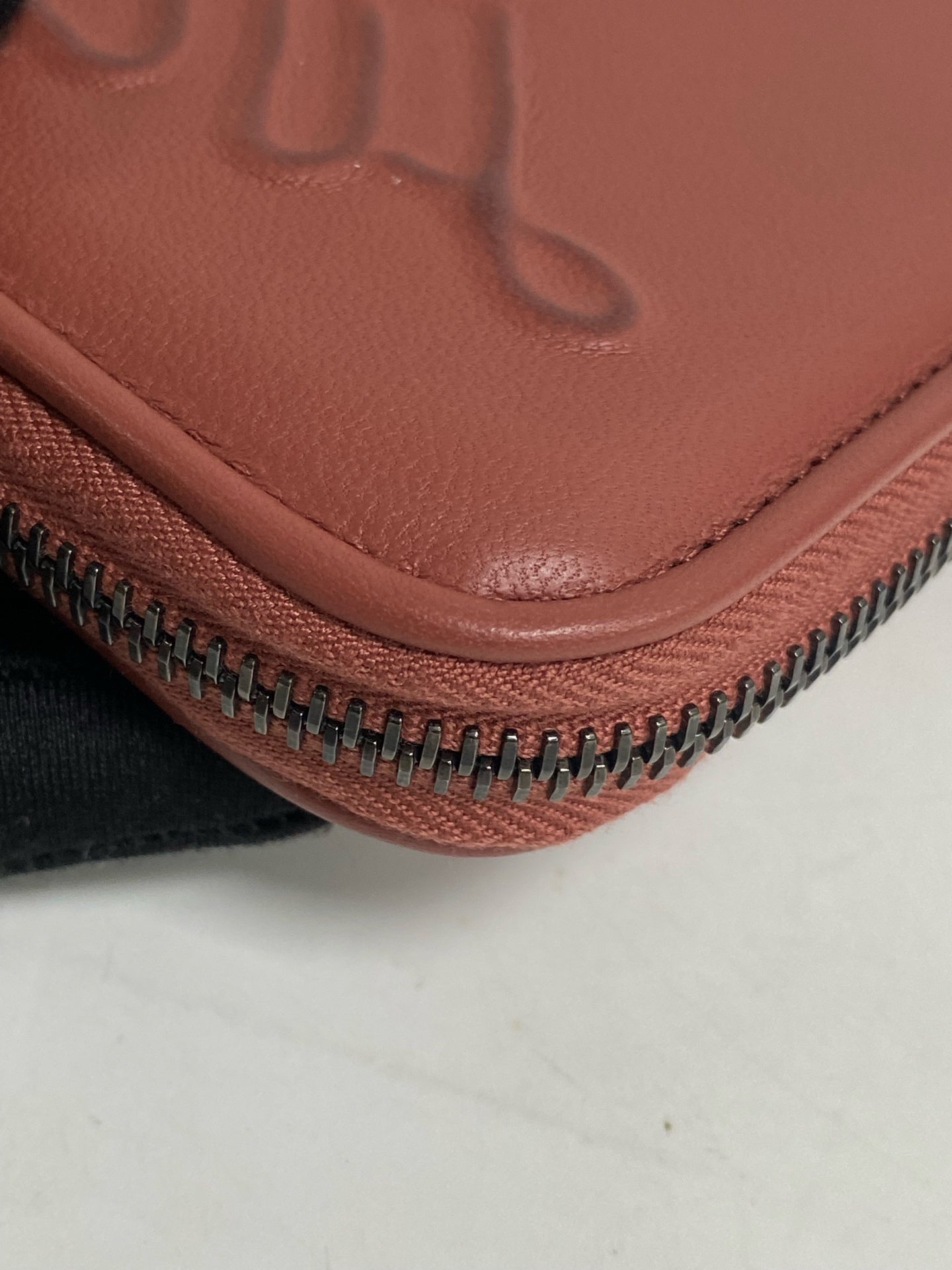 Bottega Veneta Leather Brown Clutch