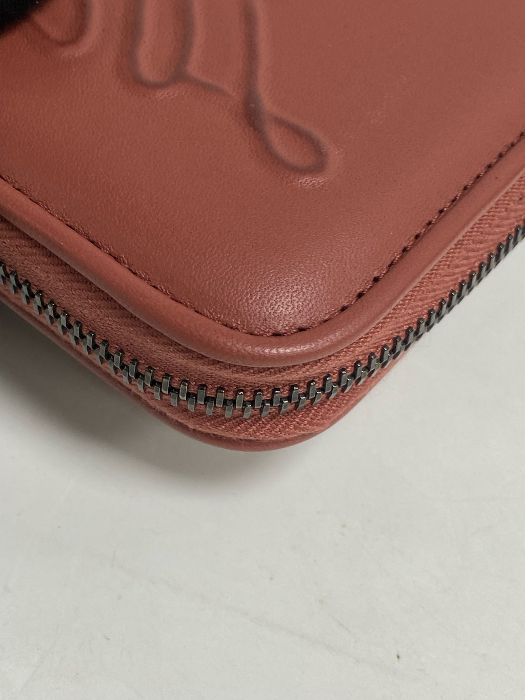 Bottega Veneta Leather Brown Clutch