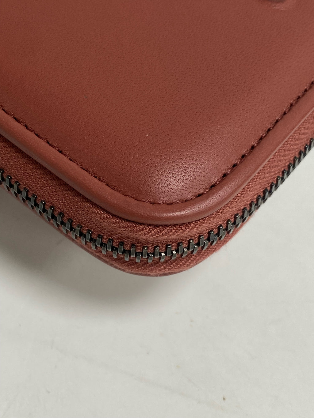 Bottega Veneta Leather Brown Clutch