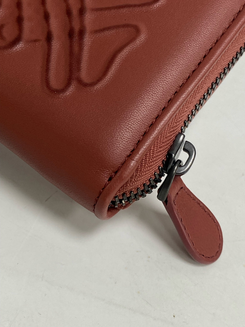 Bottega Veneta Leather Brown Clutch