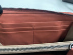 Bottega Veneta Leather Brown Clutch