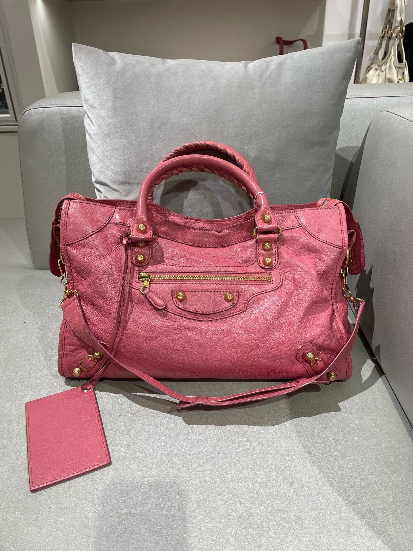 Balenciaga Pink Shoulder Bag 281770-D94JG-5660