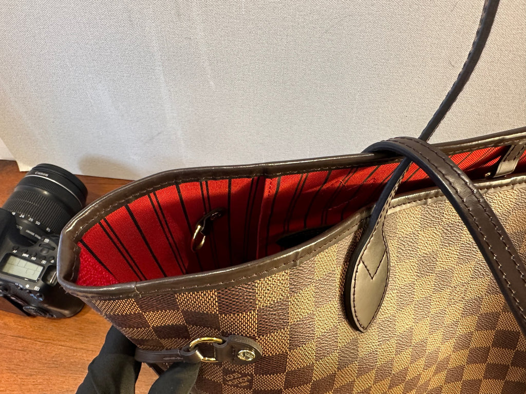 Louis Vuitton Neverfull Red N41357