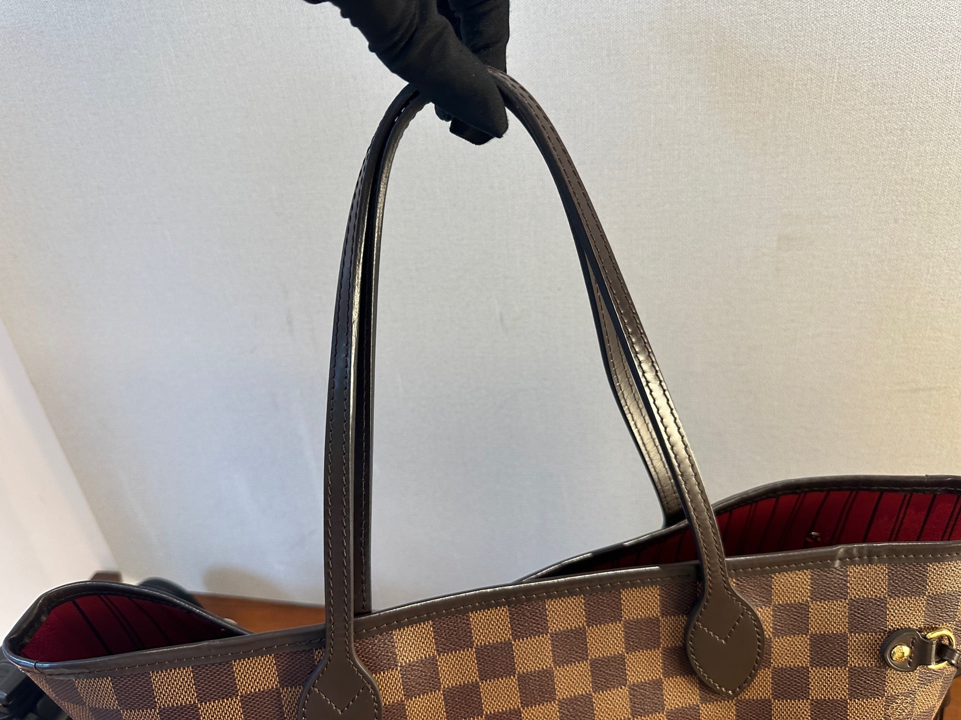 Louis Vuitton Neverfull Red N41357
