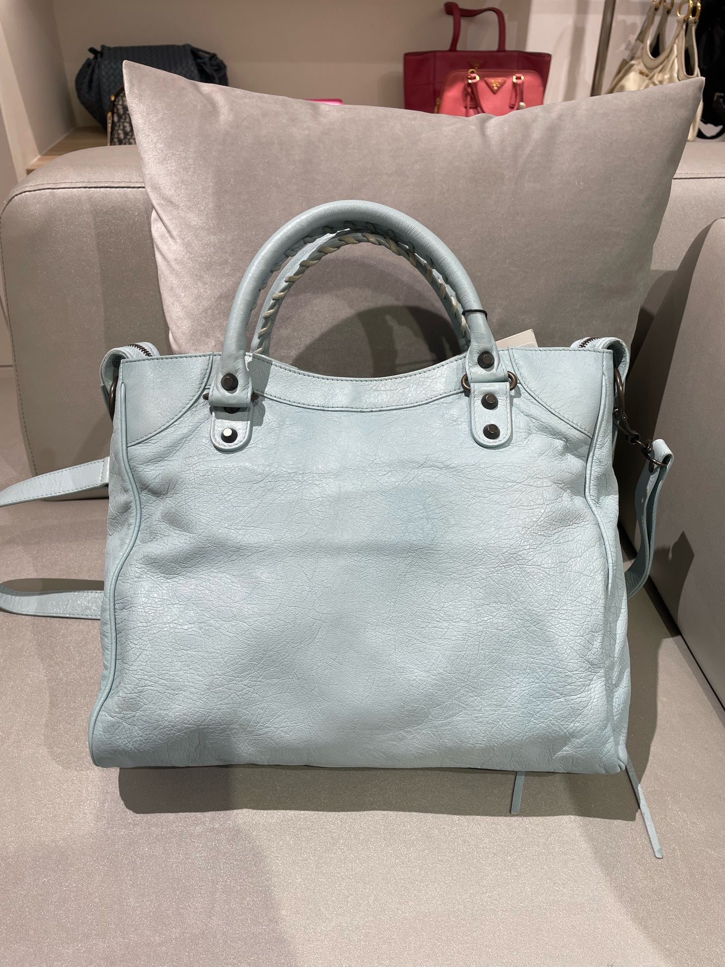 Balenciaga CITY Blue 115748-D94JT-4630