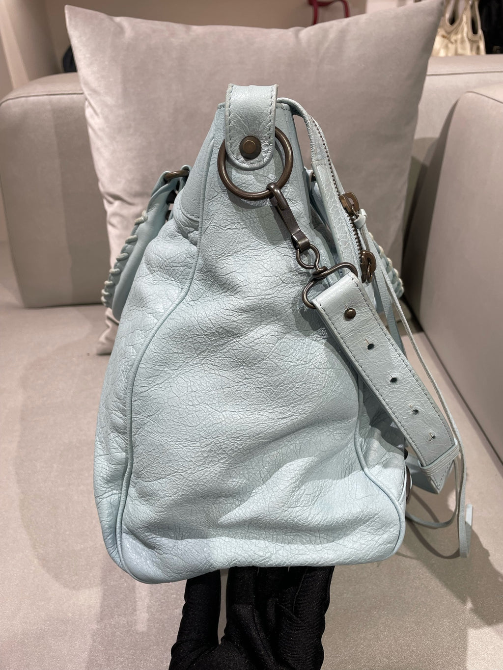 Balenciaga CITY Blue 115748-D94JT-4630