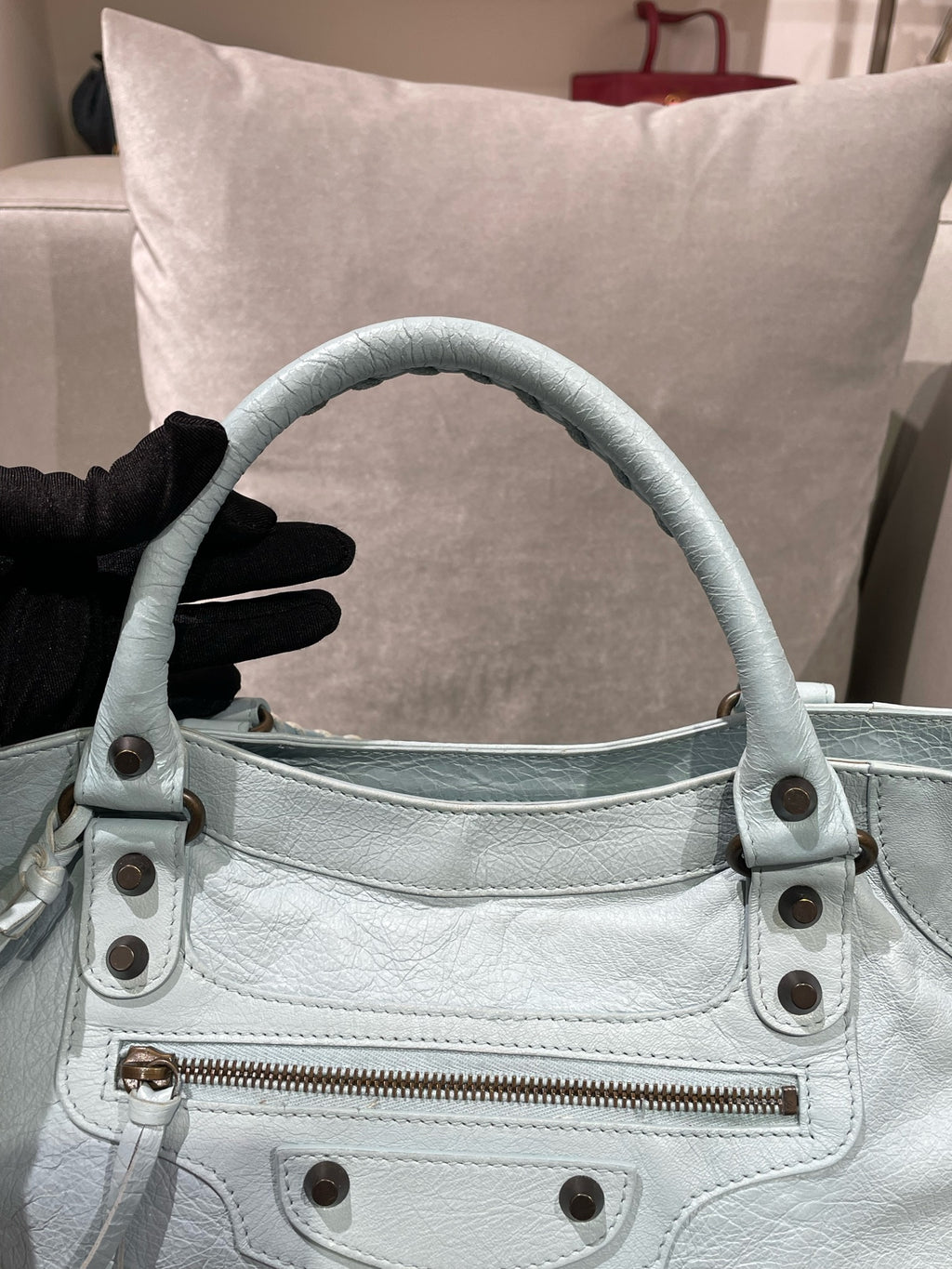 Balenciaga CITY Blue 115748-D94JT-4630