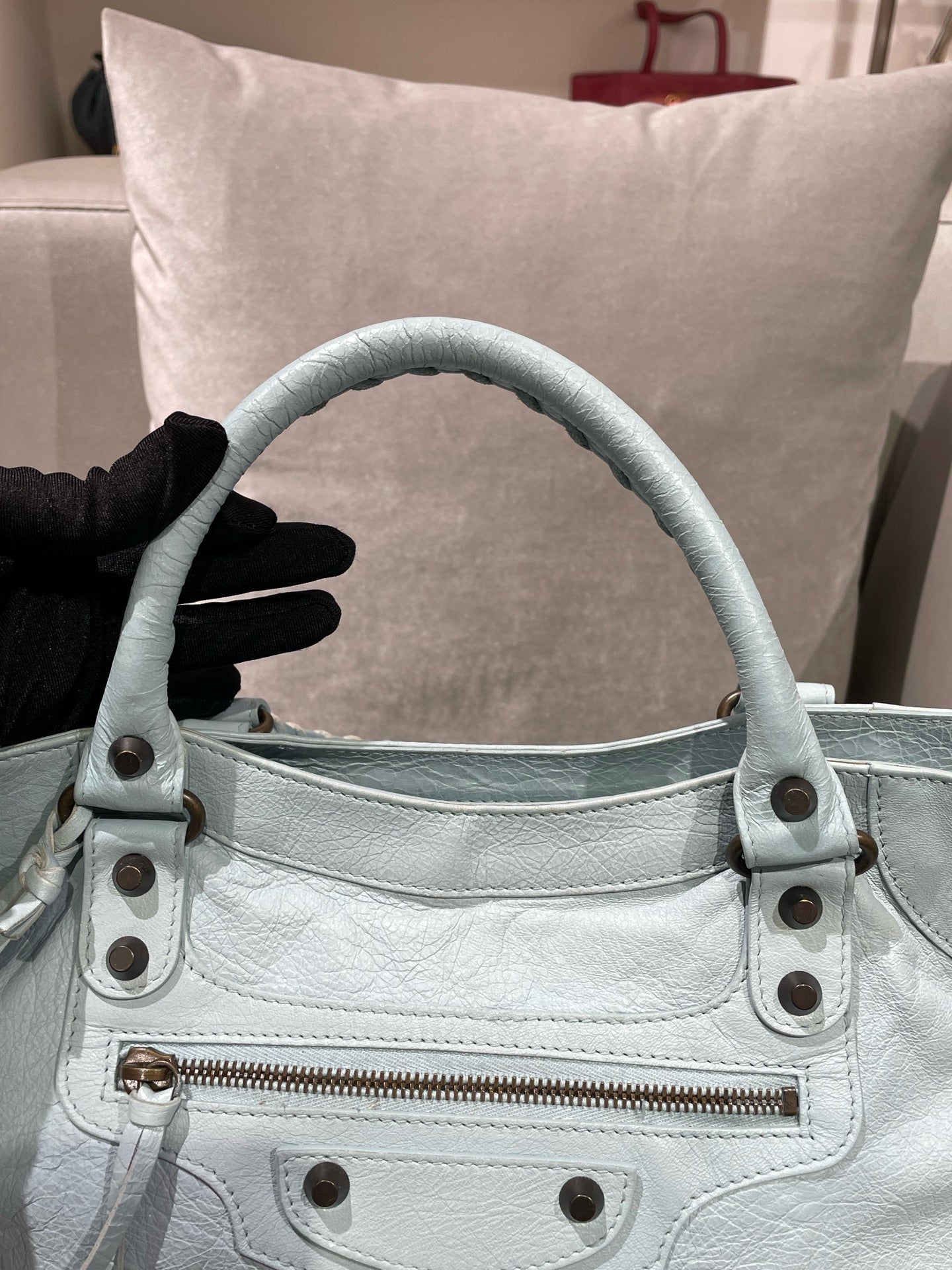 Balenciaga CITY Blue 115748-D94JT-4630