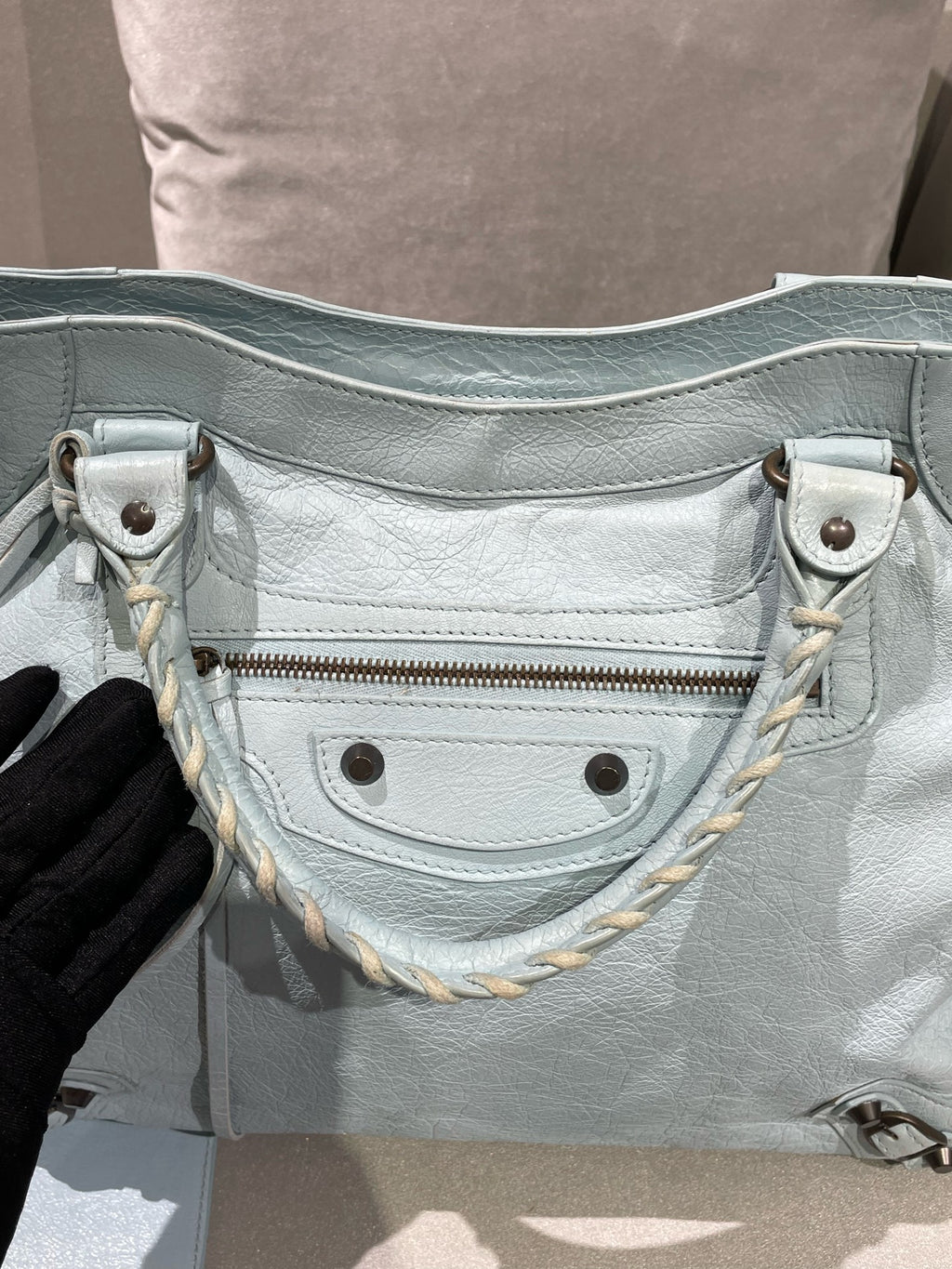 Balenciaga CITY Blue 115748-D94JT-4630