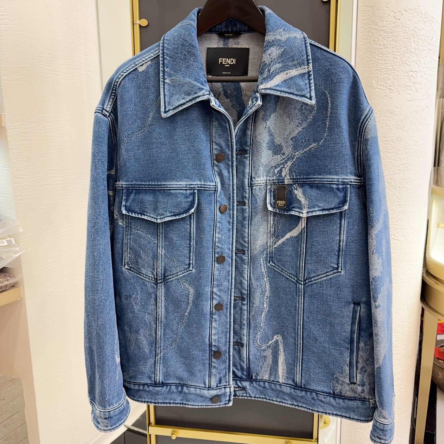 Fendi Blue Coat