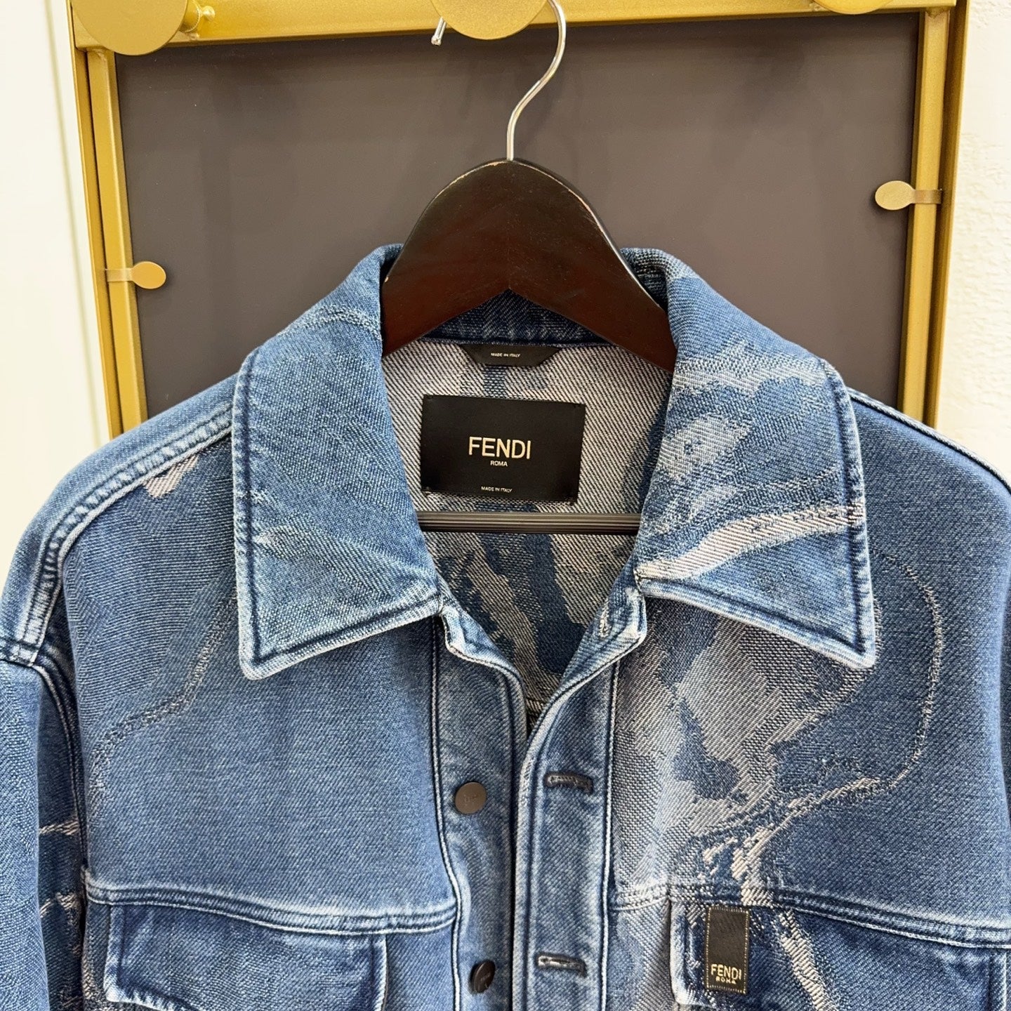 Fendi Blue Coat