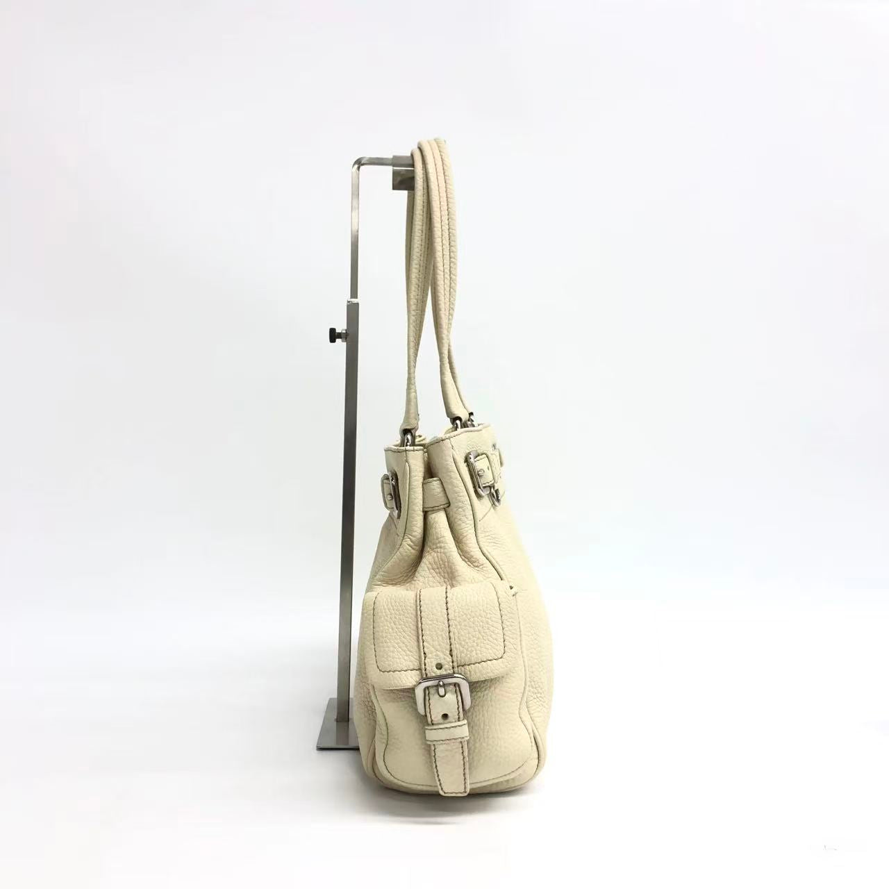 Prada White Shoulder Bag