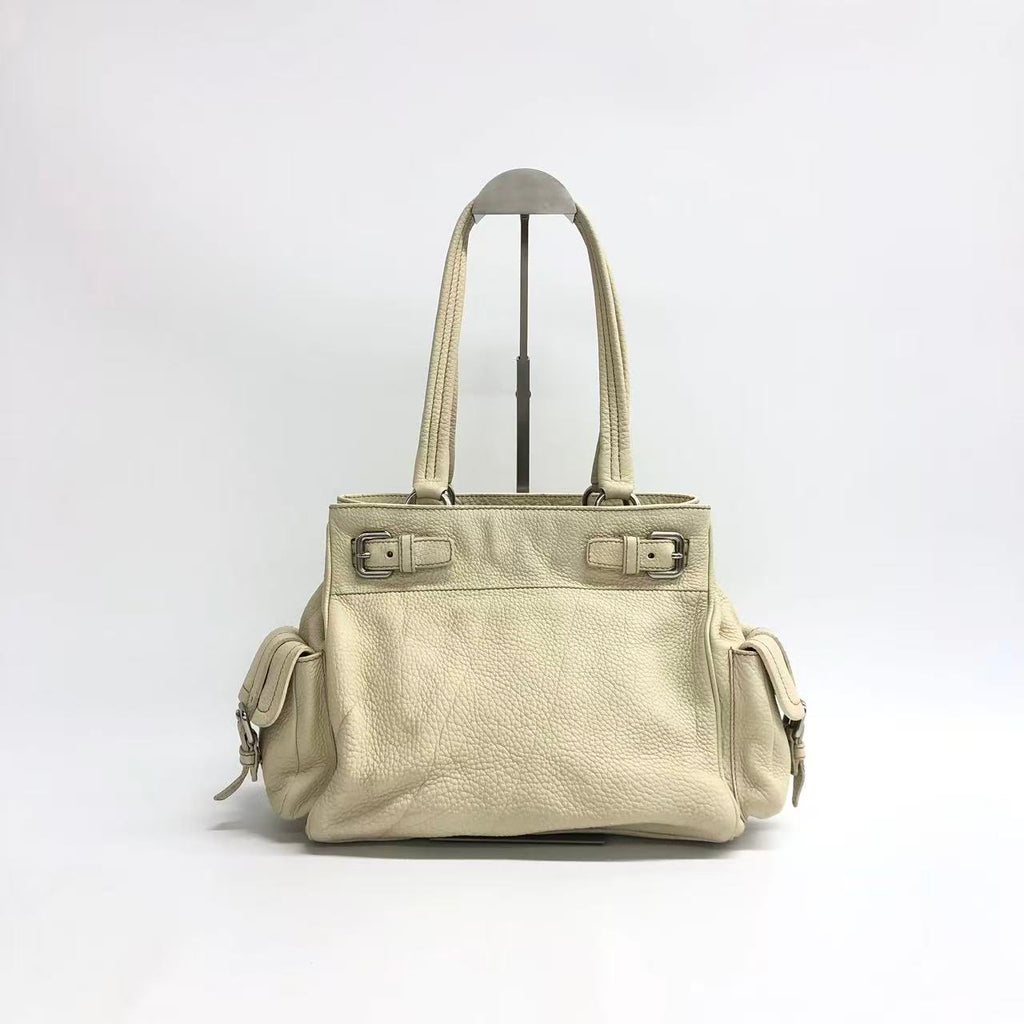 Prada White Shoulder Bag