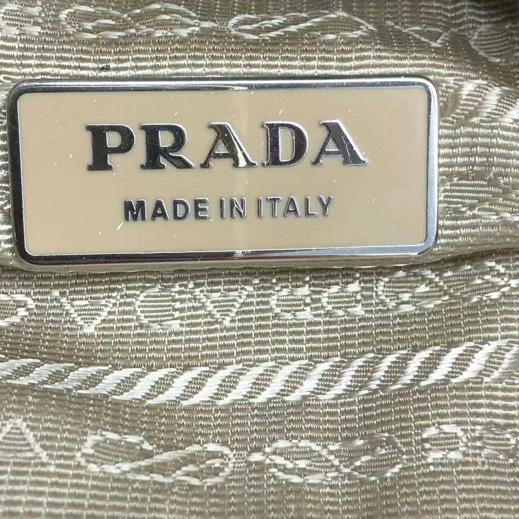 Prada White Shoulder Bag