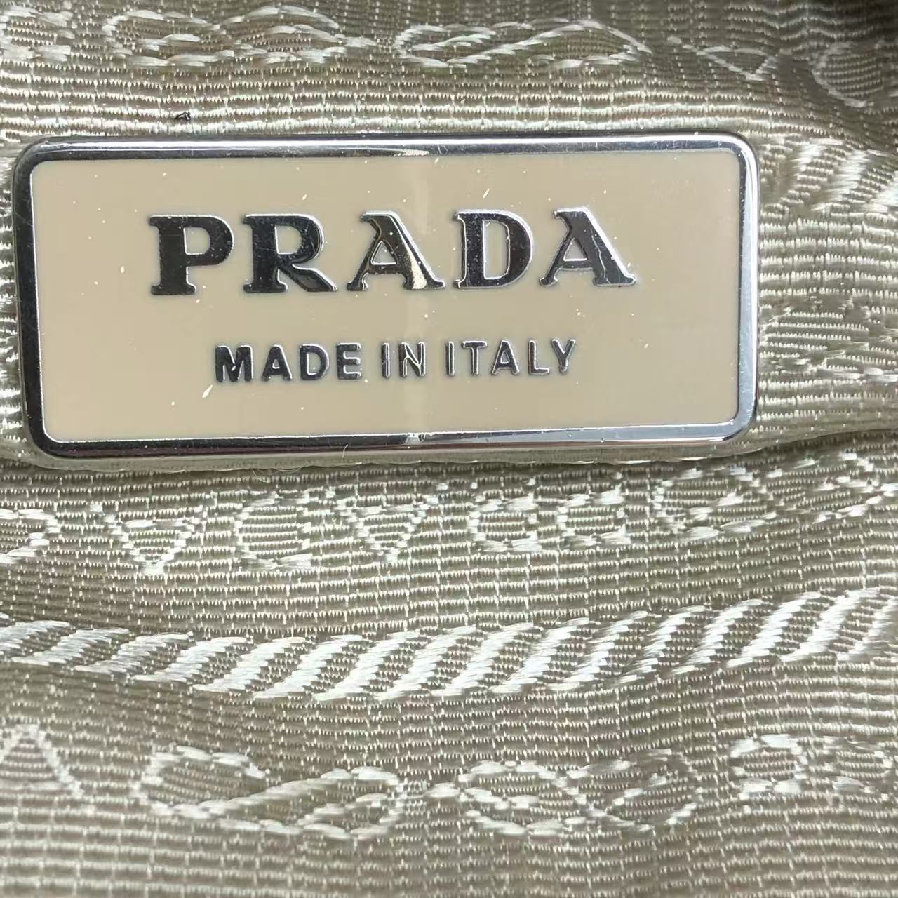 Prada White Shoulder Bag