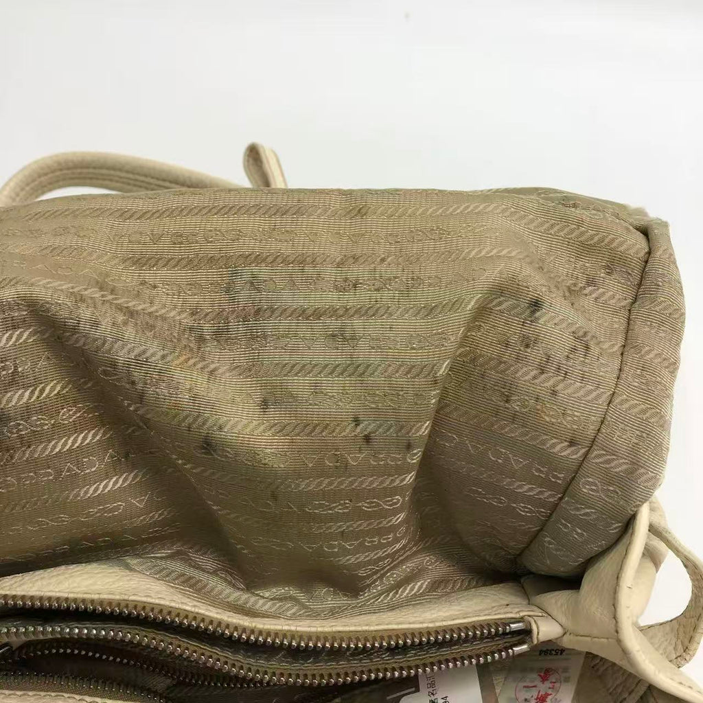 Prada White Shoulder Bag