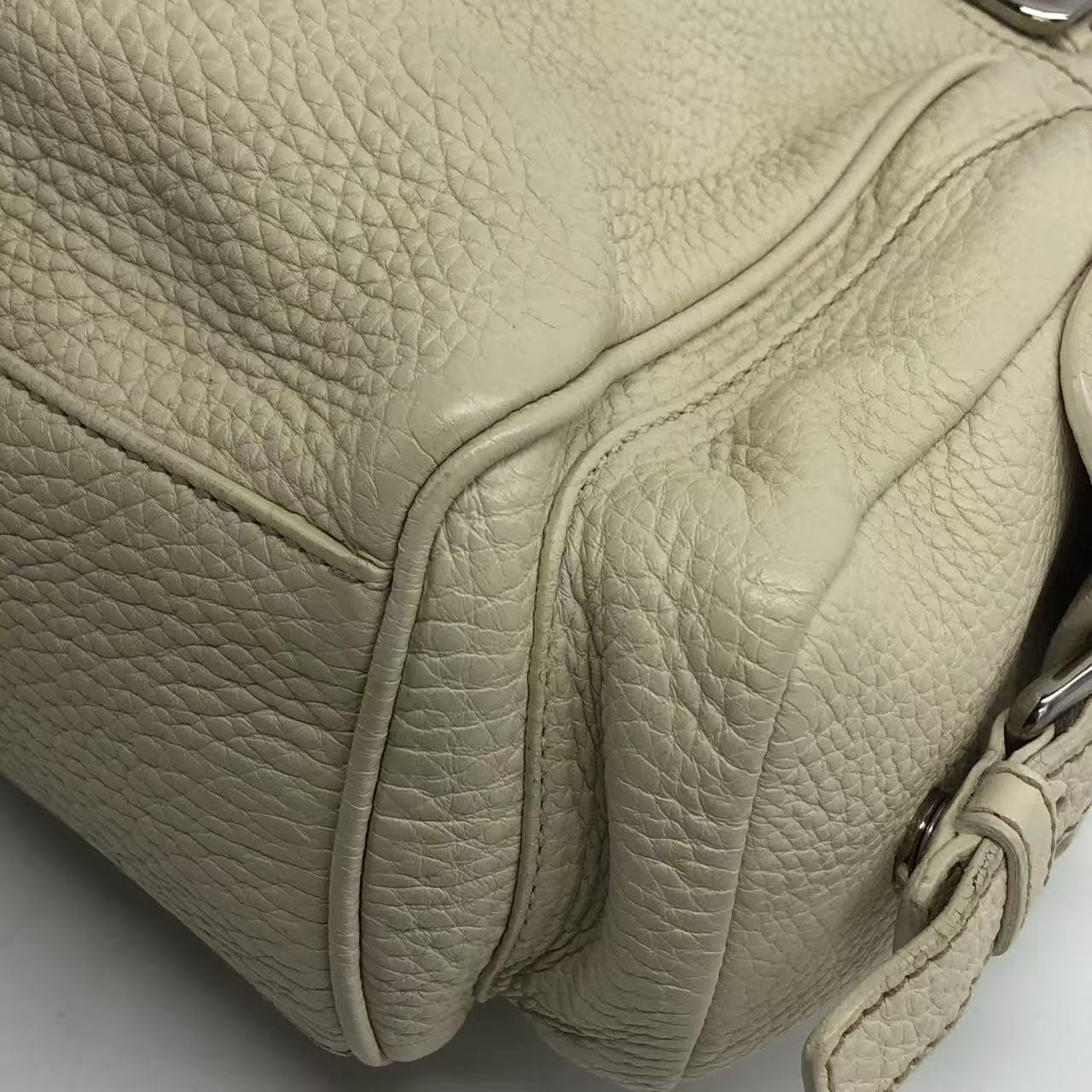 Prada White Shoulder Bag