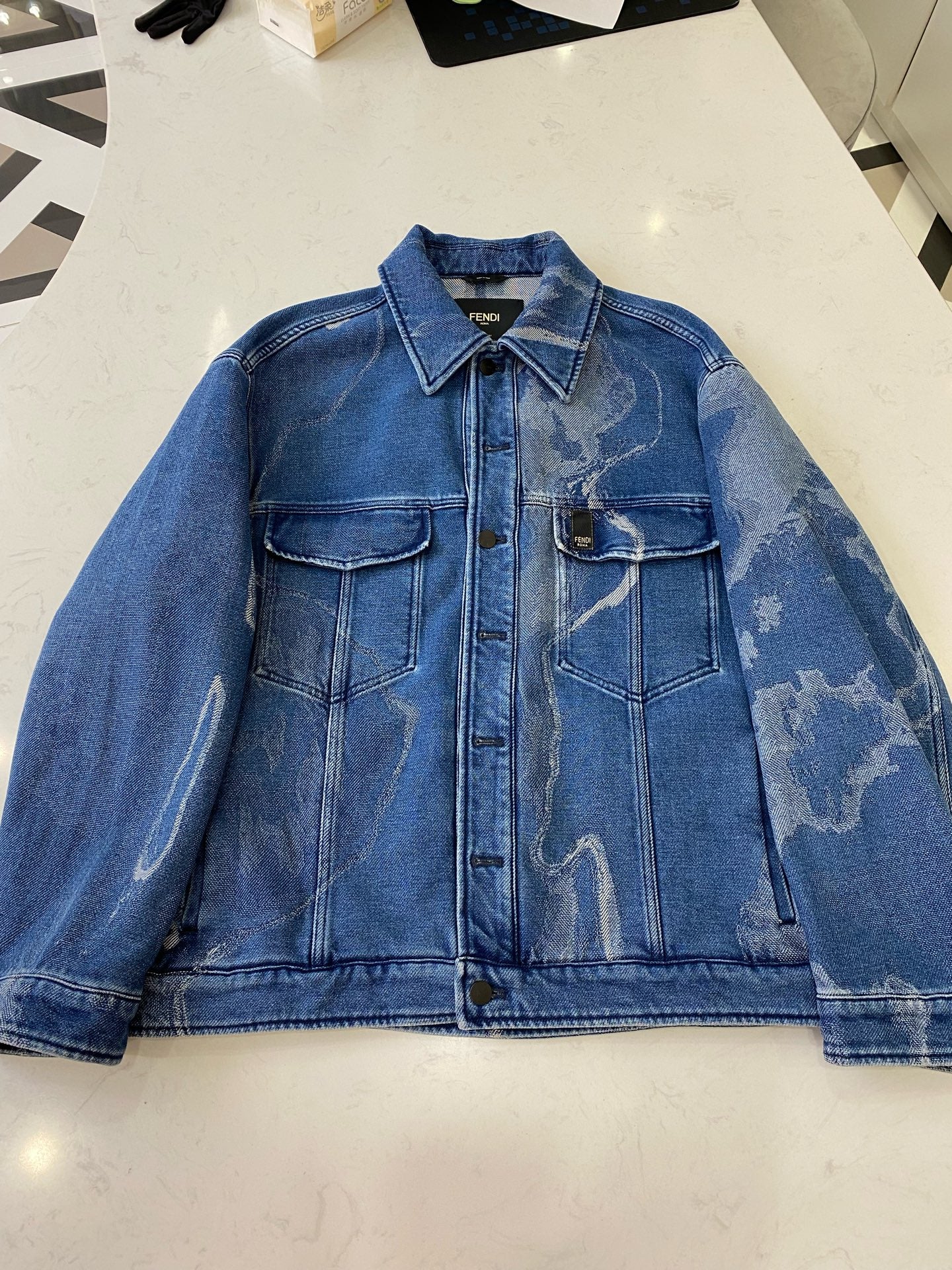 Fendi Blue Coat