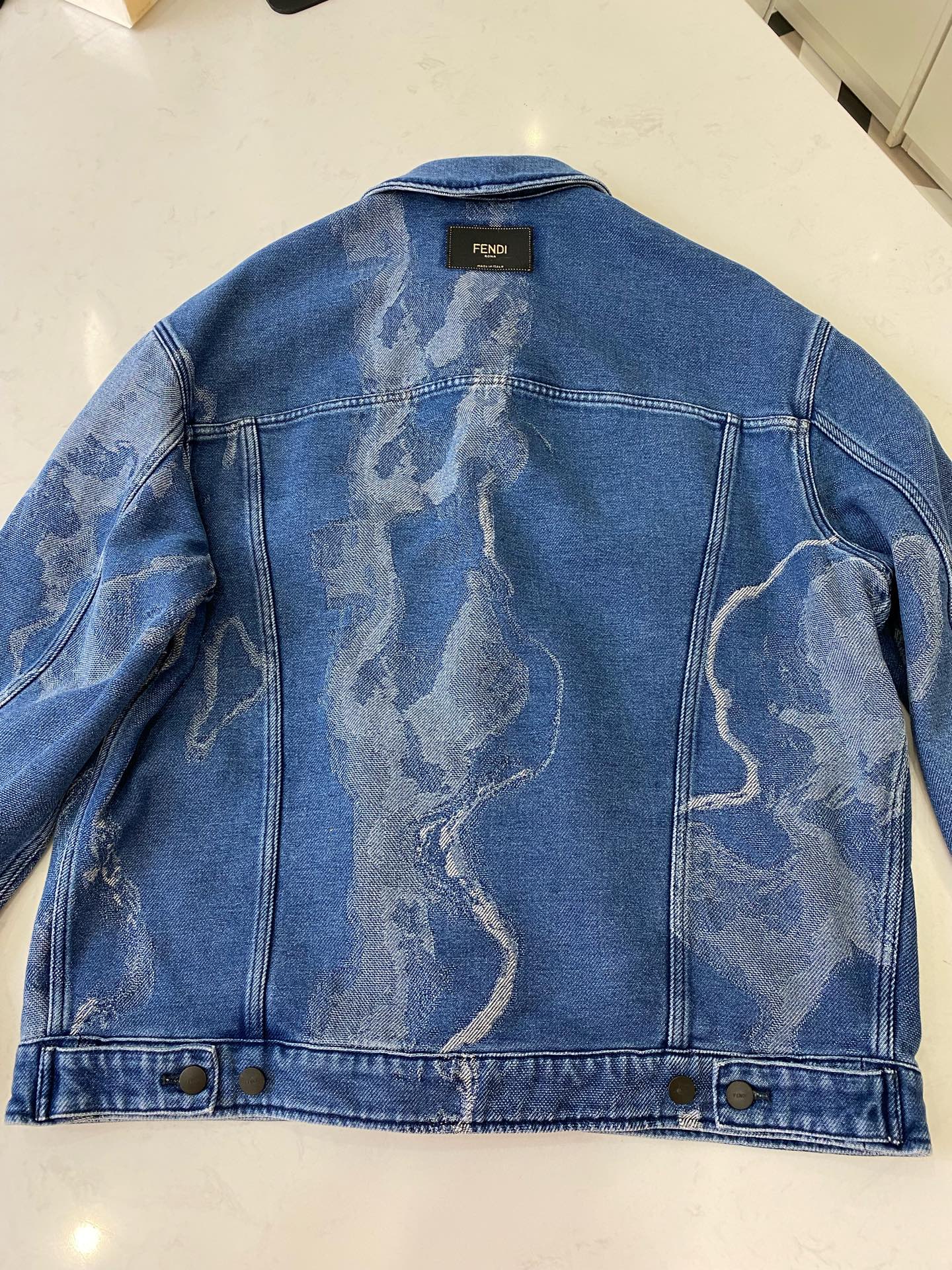 Fendi Blue Coat