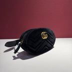 Gucci GG MARMONT Black Belt Bag & Fanny Pack 476434-9FRDT-1000