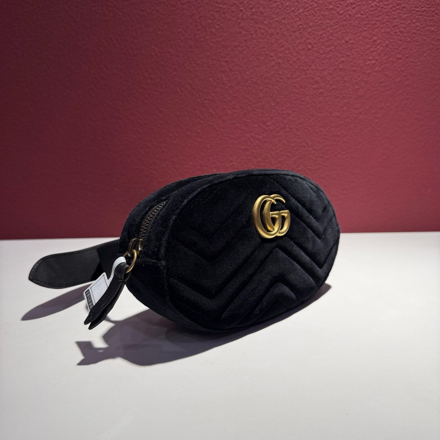 Gucci GG MARMONT Black Belt Bag & Fanny Pack 476434-9FRDT-1000