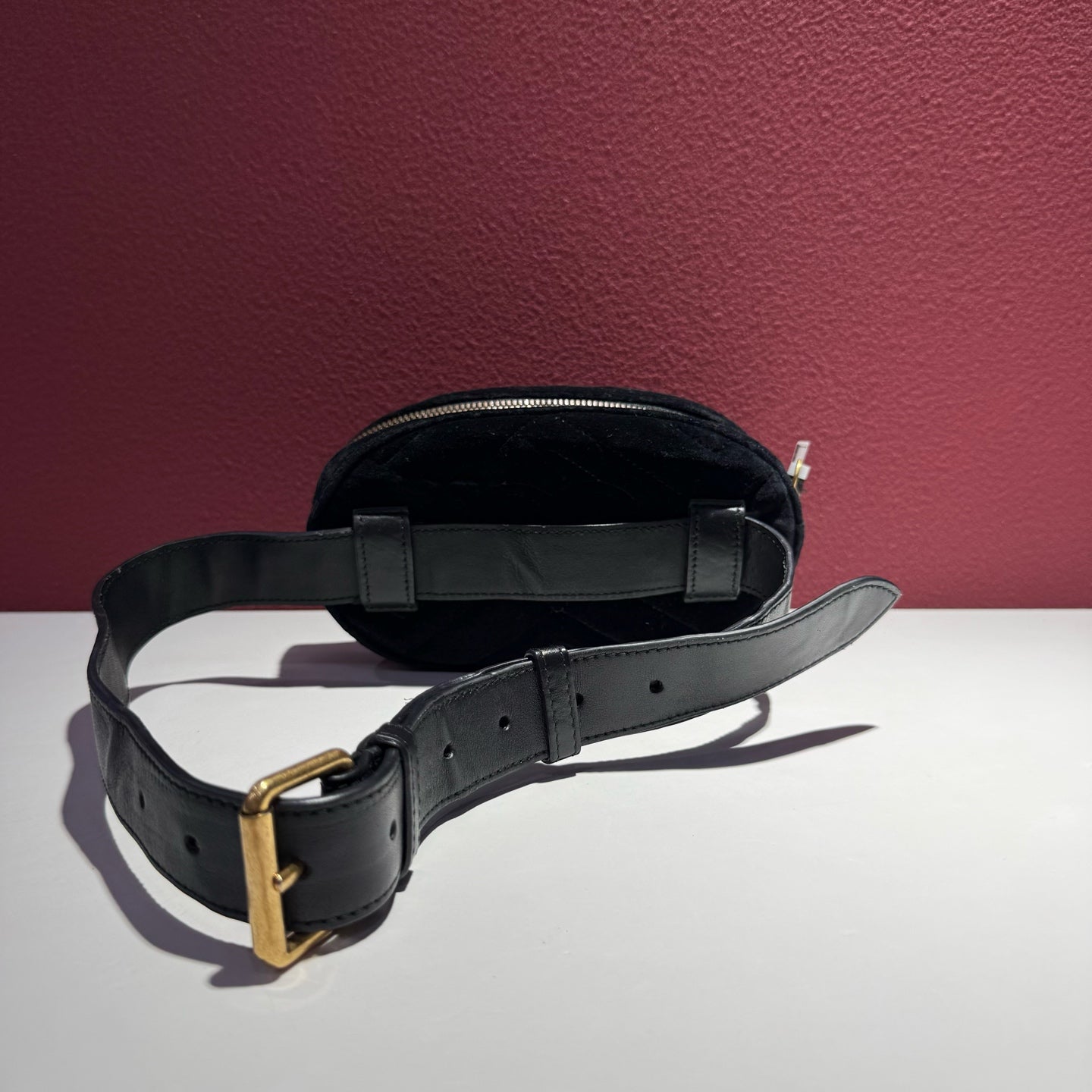 Gucci GG MARMONT Black Belt Bag & Fanny Pack 476434-9FRDT-1000