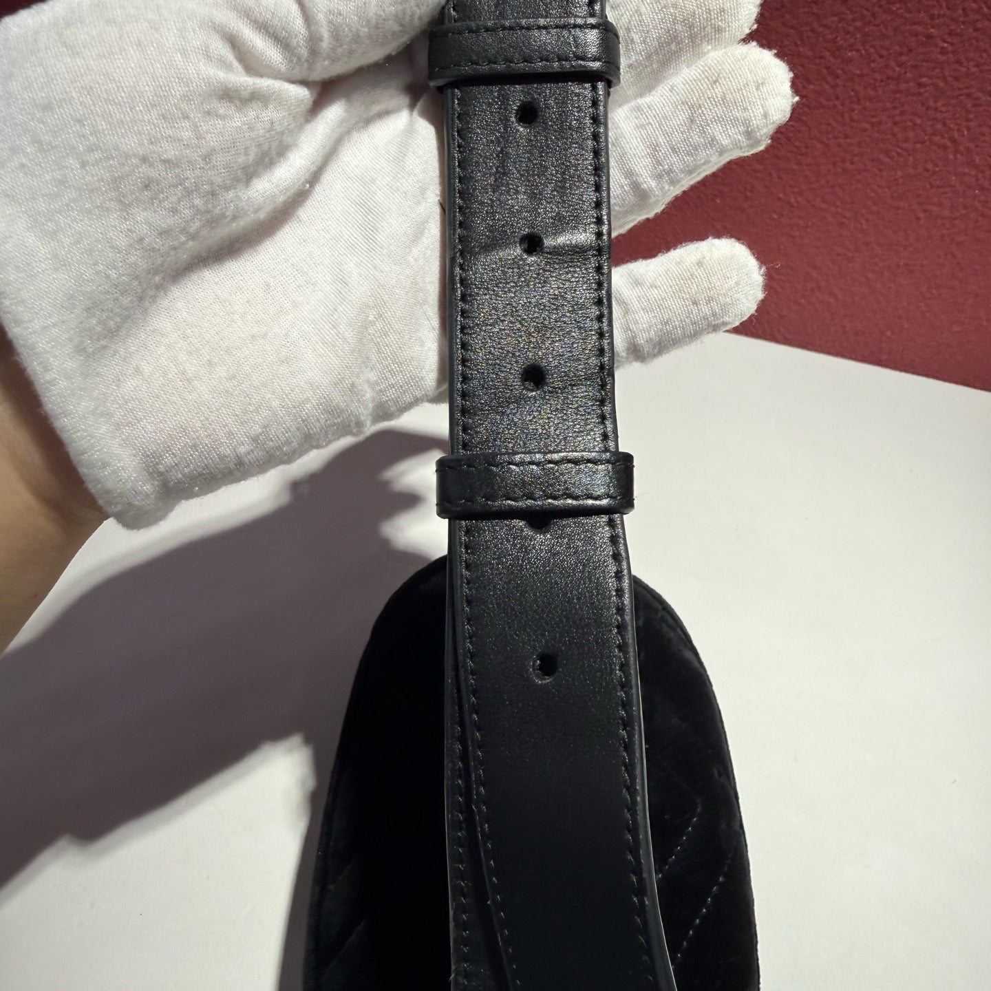 Gucci GG MARMONT Black Belt Bag & Fanny Pack 476434-9FRDT-1000