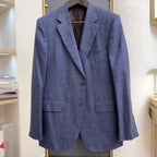 zegna杰尼亚 Linen Blue Suit