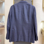 zegna杰尼亚 Linen Blue Suit